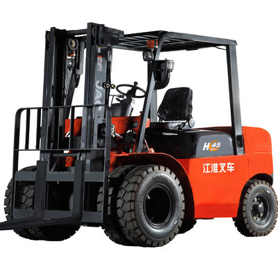 Camión diesel neumático de 4T-4.5T JAC Forklift Electric Warehouse Forklift