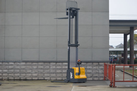 Camión eléctrico 1.5T del apilador de la plataforma de la plataforma del palo de 2 etapas