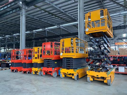 La plataforma de trabajo aéreo de elevación eléctrica Scissor la elevación para Warehouse el 11.9m