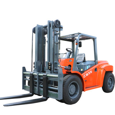 abrazadera diesel del rollo del LPG JAC Forklift Truck With Paper del palo triple 10T