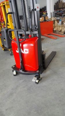 Warehouse accionó el apilador eléctrico 1000kg 1T del contrapeso del apilador de la plataforma