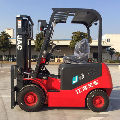 carretilla elevadora eléctrica de la alta capacidad de Sit Down Rider Forklift 1.8T del jAC