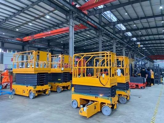 La plataforma de trabajo aéreo de elevación eléctrica Scissor la elevación para Warehouse el 11.9m