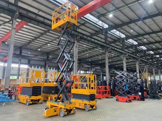 La plataforma de trabajo aéreo de elevación eléctrica Scissor la elevación para Warehouse el 11.9m